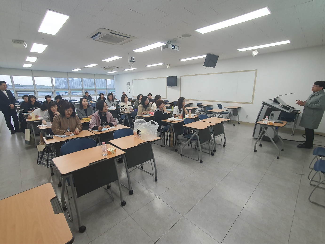 성산개가복지센터 대표님과 산학 연계 특강