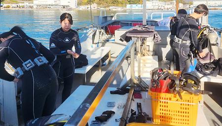 동명대학교 응급구조학과 스킨스쿠버 동아리